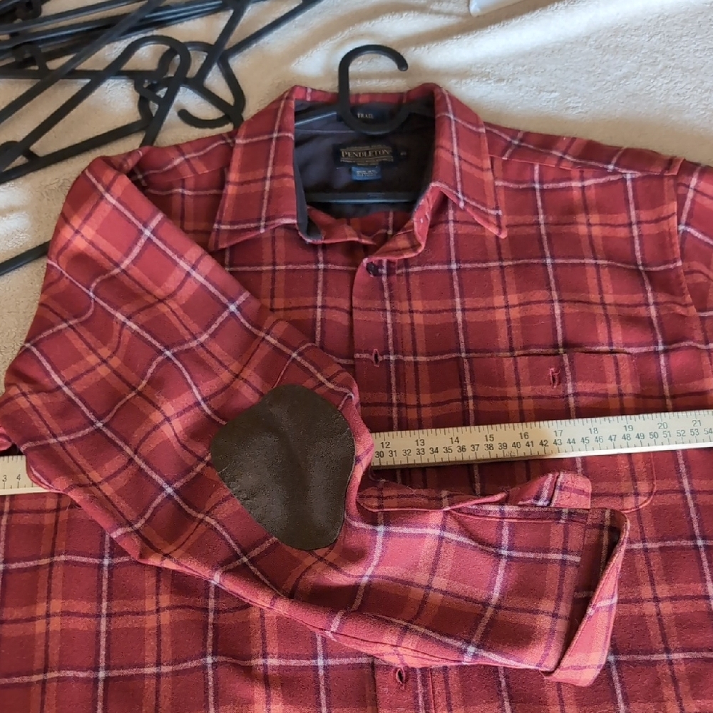 Pendleton Orangeish Red Woolen Shirt